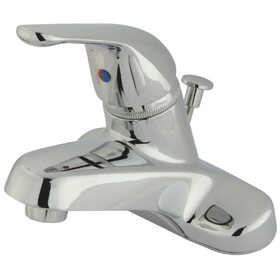 Kingston Brass Single-Handle 4 in. Centerset Bathroom Faucet, Polished Chrome KB541