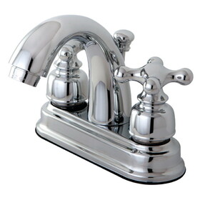 Kingston Brass 4 in. Centerset Bathroom Faucet, Polished Chrome KB5611AX