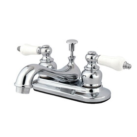 Kingston Brass 4 in. Centerset Bathroom Faucet, Polished Chrome KB601B