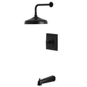 Kingston Brass Manhattan Single-Handle Pressure Balanced Tub and Shower Faucet