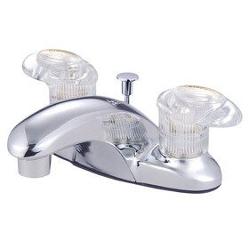 Kingston Brass 4 in. Centerset Bathroom Faucet, Polished Chrome KB6151ALL