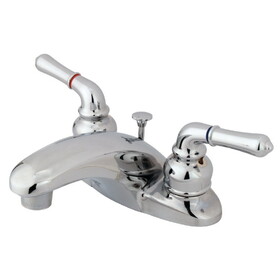 Kingston Brass 4 in. Centerset Bathroom Faucet, Polished Chrome KB621B