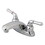 Kingston Brass KB621LP 4 in. Centerset Bathroom Faucet, Polished Chrome