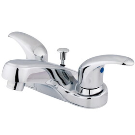 Kingston Brass 4 in. Centerset Bathroom Faucet, Polished Chrome KB6251LL
