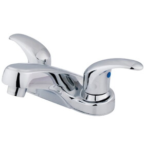 Kingston Brass 4 in. Centerset Bathroom Faucet, Polished Chrome KB6251LP