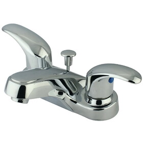 Kingston Brass 4 in. Centerset Bathroom Faucet, Polished Chrome KB6251