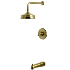 Kingston Brass Revival Single-Handle Pressure Balanced Tub and Shower Faucet