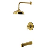 Kingston Brass Manhattan Single-Handle Pressure Balanced Tub and Shower Faucet