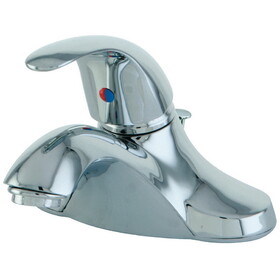 Kingston Brass Single-Handle 4 in. Centerset Bathroom Faucet, Polished Chrome KB6541LL