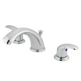 Kingston Brass 8 in. Widespread Bathroom Faucet, Polished Chrome KB6961LL