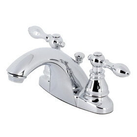 Kingston Brass American Classic 4" Centerset Bathroom Faucet, Polished Chrome KB7641ACL