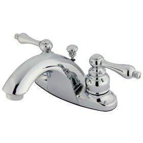 Kingston Brass 4 in. Centerset Bathroom Faucet, Polished Chrome KB7641AL