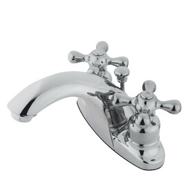 Kingston Brass 4 in. Centerset Bathroom Faucet, Polished Chrome KB7641AX