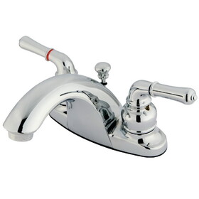 Kingston Brass 4 in. Centerset Bathroom Faucet, Polished Chrome KB7641NML