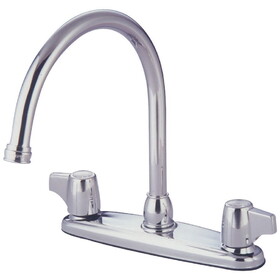 Kingston Brass 8-Inch Centerset Kitchen Faucet, Polished Chrome KB771