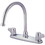 Kingston Brass KB771 8-Inch Centerset Kitchen Faucet, Polished Chrome
