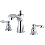 Kingston Brass 8 Widespread Bathroom Faucet, Chrome KS2961ML