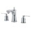 Kingston Brass KB7961SVL Two-Handle 3-Hole Deck Mount Widespread Bathroom Faucet with Pop-Up Drain in Polished Chrome