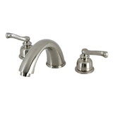 Kingston Brass Roman Tub Faucet, Brushed Nickel KB8368FL