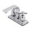 Kingston Brass KB8461DX Concord 4-Inch Centerset Bathroom Faucet, Polished Chrome