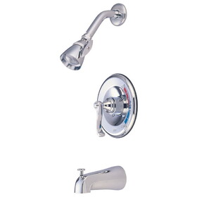 Kingston Brass Royale Tub & Shower Faucet, Polished Chrome