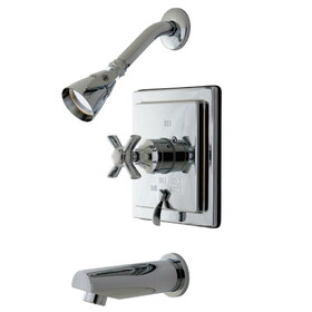 Kingston Brass Tub/Shower Faucet, Polished Chrome KB86510ZX