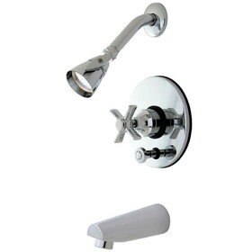 Kingston Brass Tub/Shower Faucet, Polished Chrome KB86910ZX