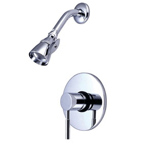 Kingston Brass Concord Shower Faucet, Polished Chrome KB8691DLSO