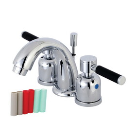 Kingston Brass Kaiser Widespread Bathroom Faucet, Polished Chrome KB8911DKL