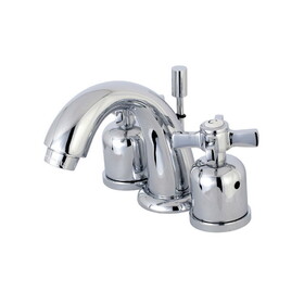 Kingston Brass Millennium Widespread Bathroom Faucet, Polished Chrome KB8911ZX