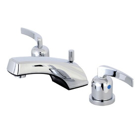 Kingston Brass 8 in. Widespread Bathroom Faucet, Polished Chrome KB8921EFL