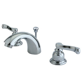 Kingston Brass Mini-Widespread Bathroom Faucet, Polished Chrome KB8951FL