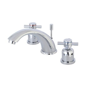 Kingston Brass 8 in. Widespread Bathroom Faucet, Polished Chrome KB8961DX