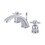 Kingston Brass KB8961DX 8 in. Widespread Bathroom Faucet, Polished Chrome