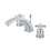 Kingston Brass KB8961ZX 8 in. Widespread Bathroom Faucet, Polished Chrome