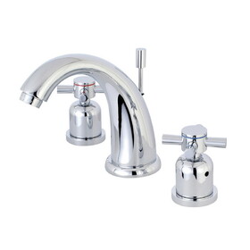 Kingston Brass 8 in. Widespread Bathroom Faucet, Polished Chrome KB8981DX