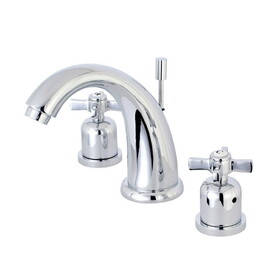 Kingston Brass 8 in. Widespread Bathroom Faucet, Polished Chrome KB8981ZX