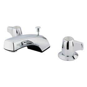 Kingston Brass Widespread Bathroom Faucet, Polished Chrome KB920