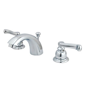 Kingston Brass Mini-Widespread Bathroom Faucet, Polished Chrome KB951FL