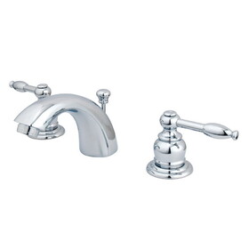 Kingston Brass Mini-Widespread Bathroom Faucet, Polished Chrome KB951KL