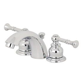 Kingston Brass Mini-Widespread Bathroom Faucet, Polished Chrome KB951NL