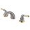 Kingston Brass KB959LP Mini-Widespread Bathroom Faucet, Brushed Nickel/Polished Brass