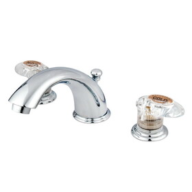 Kingston Brass Widespread Bathroom Faucet, Polished Chrome KB961ALL
