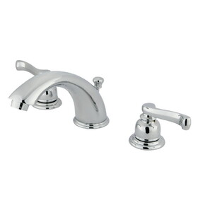 Kingston Brass Widespread Bathroom Faucet, Polished Chrome KB961FL