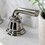 Kingston Brass KB966RXLPN Restoration Widespread Bathroom Faucet with Pop-Up Drain, Polished Nickel