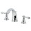 Kingston Brass KB981ACL American Classic Widespread Bathroom Faucet with Retail Pop-Up, Polished Chrome