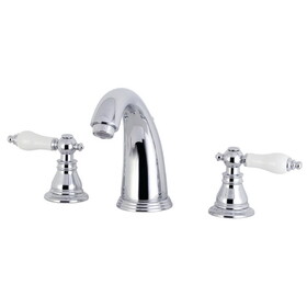 Kingston Brass Widespread Bathroom Faucet, Polished Chrome KB981APL