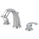 Kingston Brass KB981LL 8 to 16 in. Widespread Bathroom Faucet, Polished Chrome