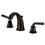 Kingston Brass KB985RXL Restoration Widespread Bathroom Faucet with Pop-Up Drain, Oil Rubbed Bronze