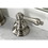 Kingston Brass KB988ALB Victorian Two-Handle 3-Hole Deck Mount Widespread Bathroom Faucet with Brass Pop-Up, Brushed Nickel